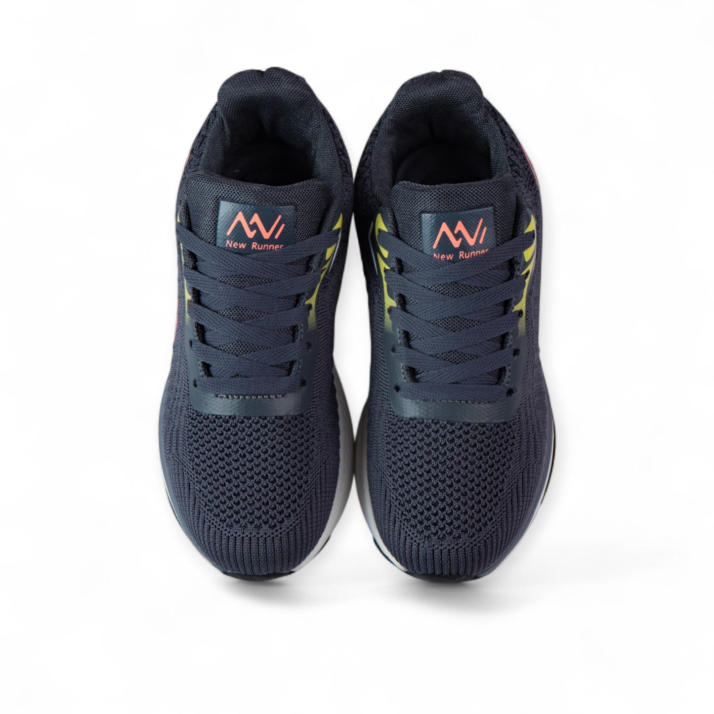 NEW RUNNER 002 AZUL - NARANJA