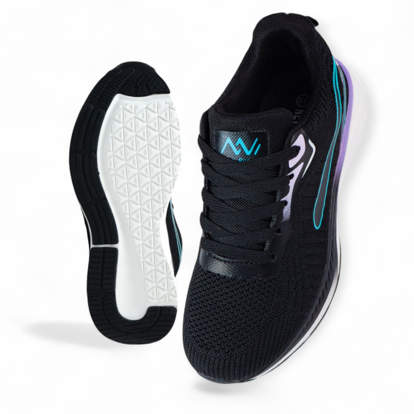 NEW RUNNER NEGRO - MORADO