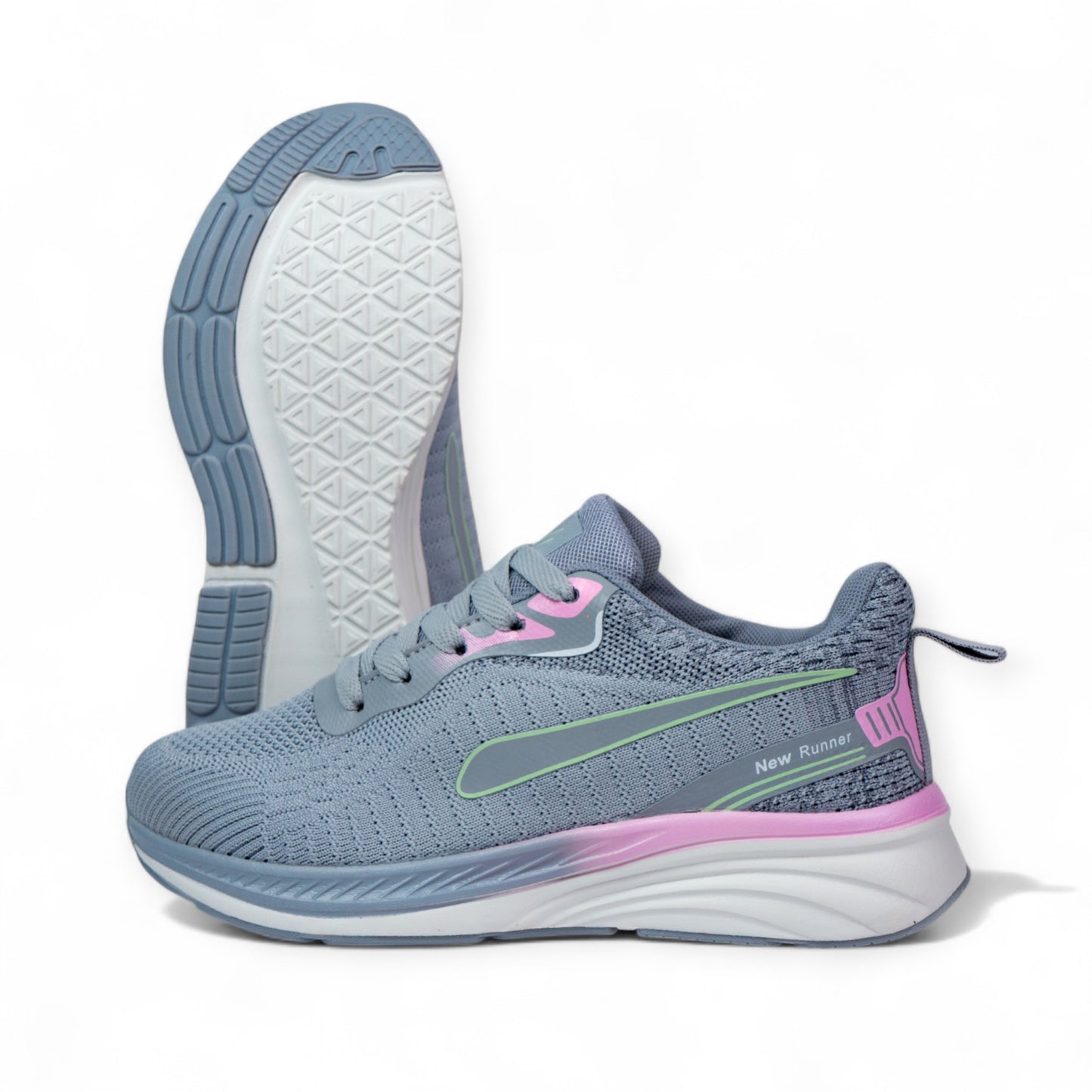NEW RUNNER GRIS ROSA