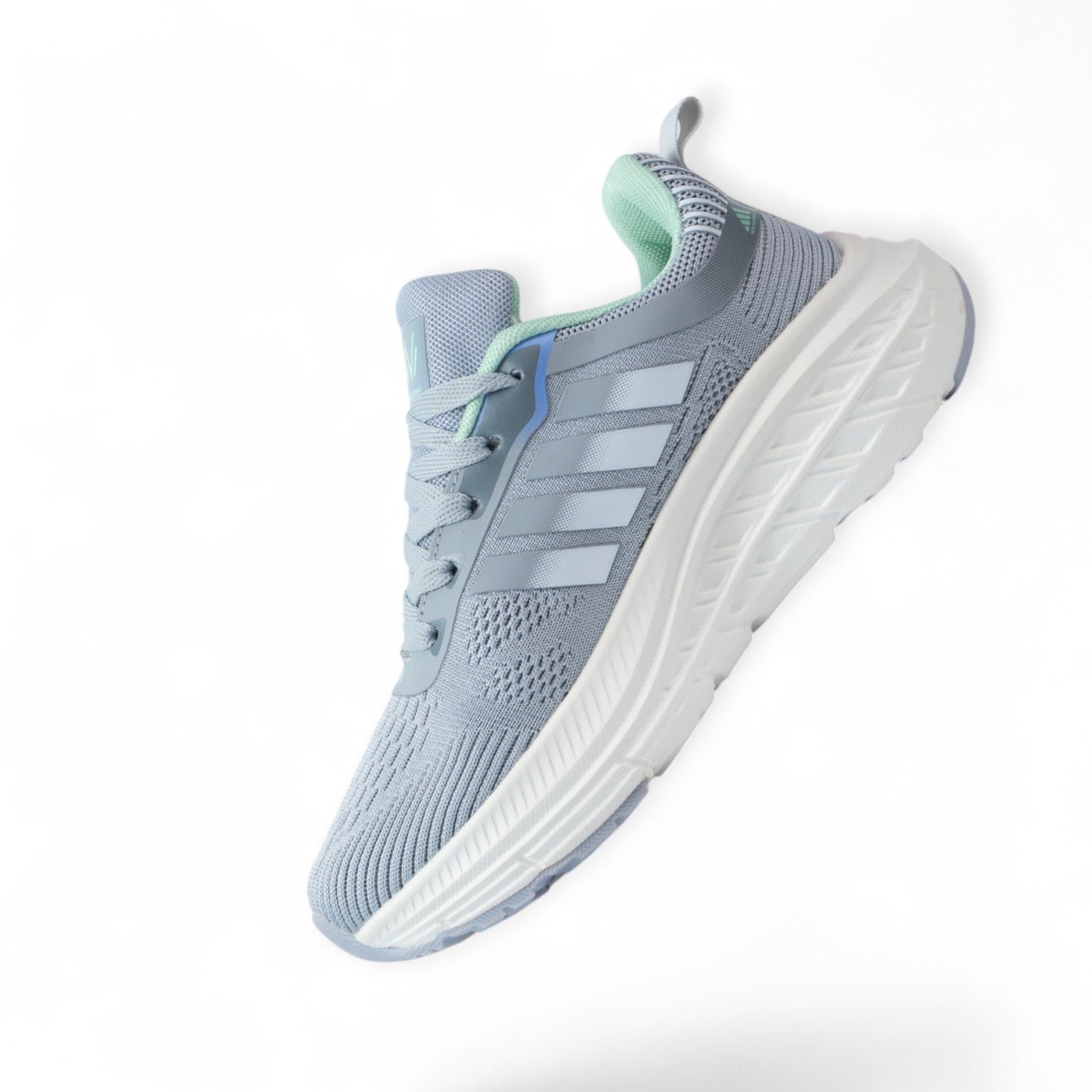 ADIDAS GRIS AZULMORADO