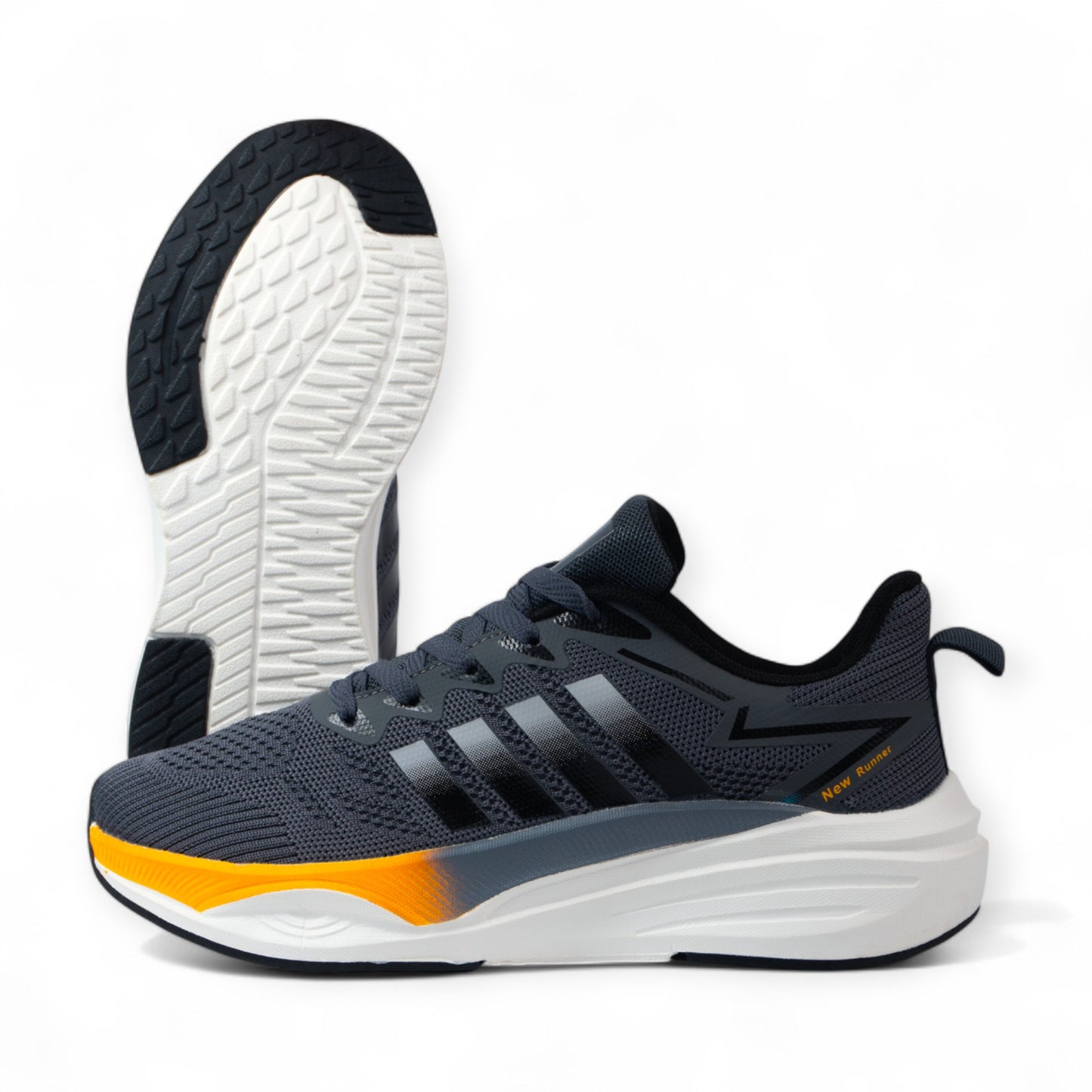 ADIDAS GRIS NARANJA