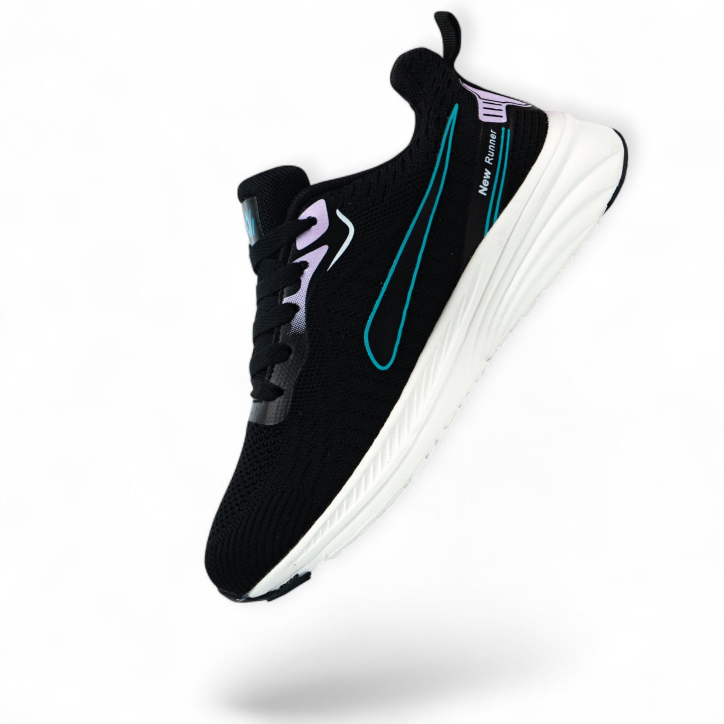 NEW RUNNER NEGRO - MORADO