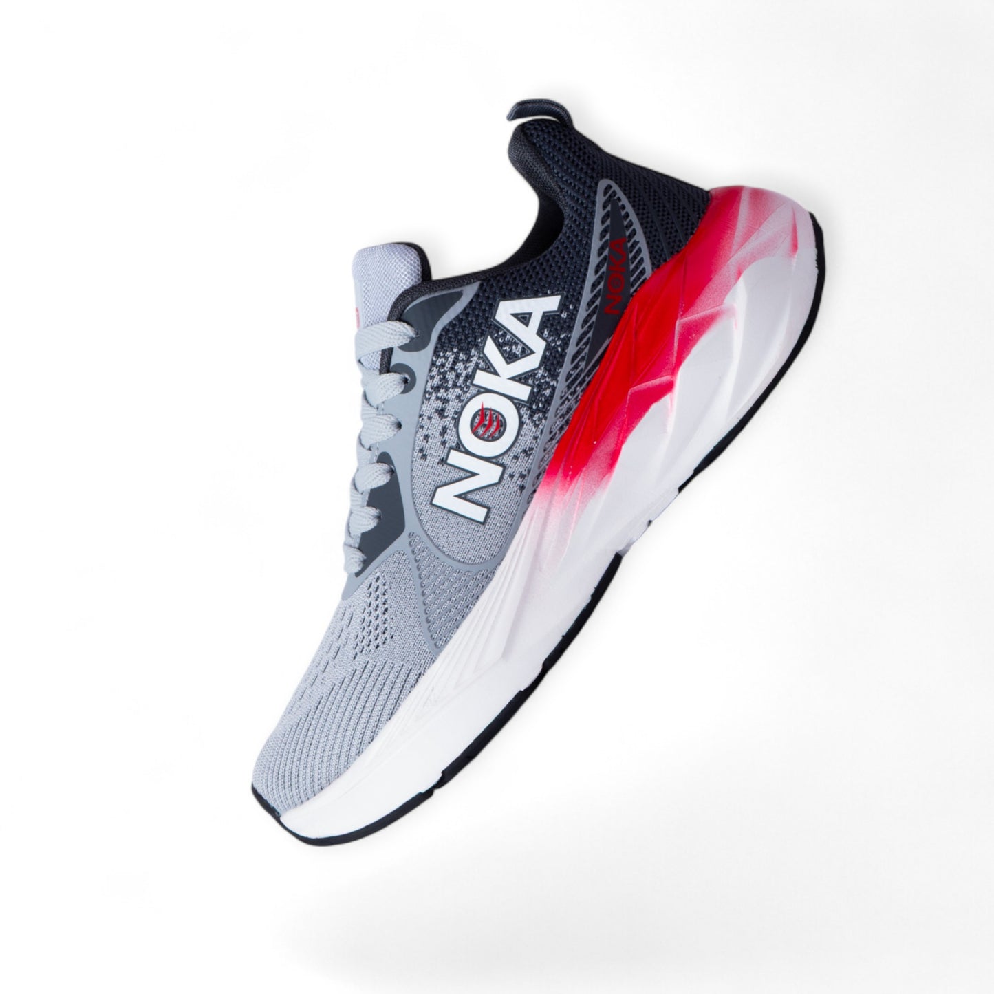 NOKA 003 GRIS - ROJO