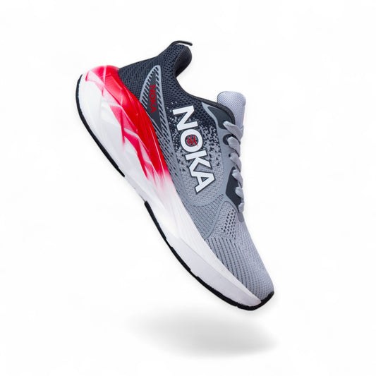 NOKA 003 GRIS - ROJO