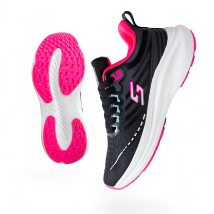 AD 0017 NEGRO - FUCSIA