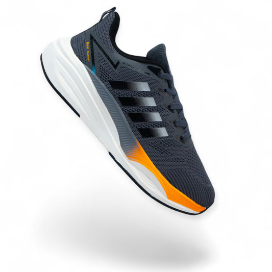 ADIDAS GRIS NARANJA