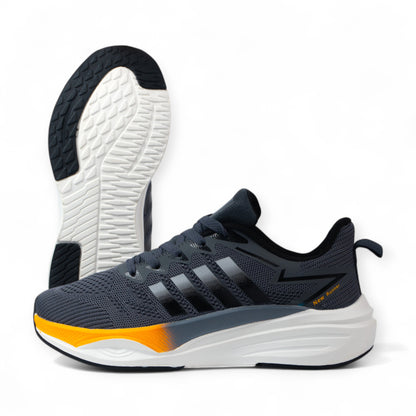 ADIDAS GRIS NARANJA