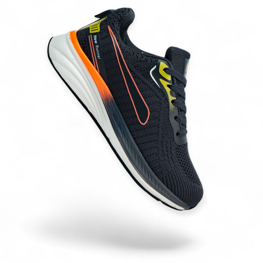 NEW RUNNER 002 AZUL - NARANJA